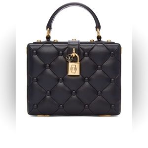 Dolce and Gabbana Black Dolce Box Bag great condition! 100 real!